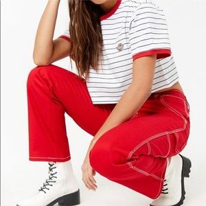 Dickies Red Carpenter Pants Size 26